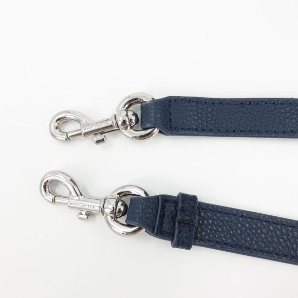 Marc Jacobs Women's The Bucket Leather Bucket Crossbody Bag Blue Sea OS - Picture 11 of 16